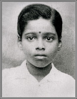 Sri swamiji in childhood